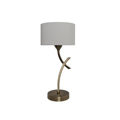 Justina Antique Brass Table Lamp