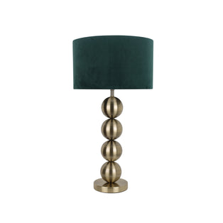 Aila Antique Brass Table Lamp