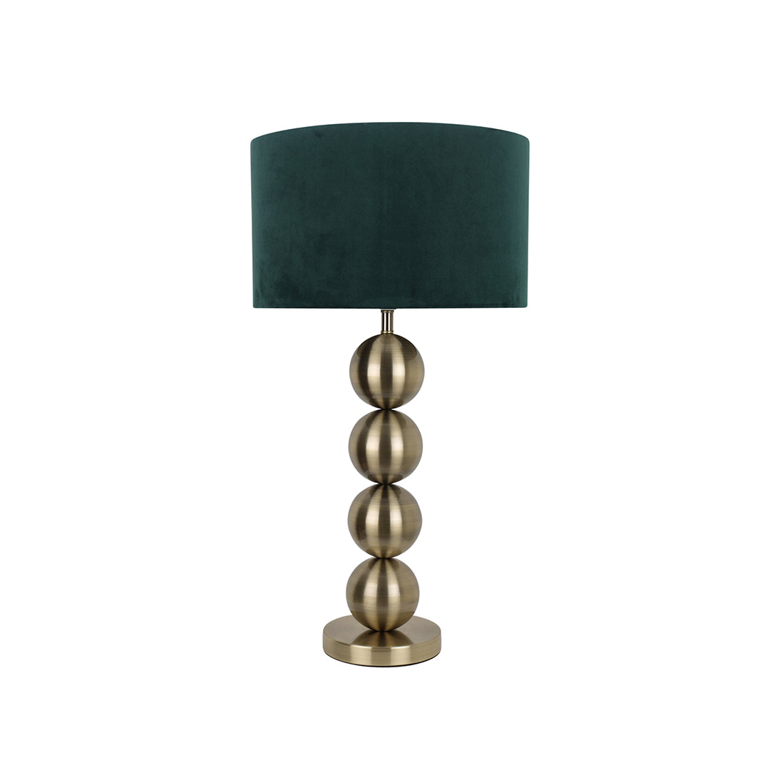 Aila Antique Brass Table Lamp
