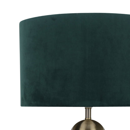 Aila Antique Brass Table Lamp
