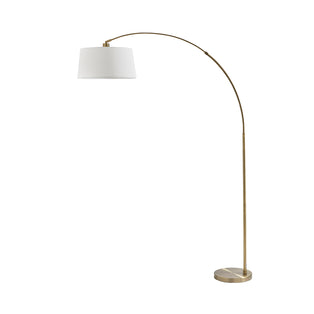 Jive Antique Brass Arc Floor Lamp