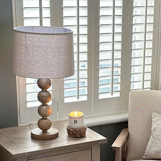 Kayleigh Wooden Table Lamp