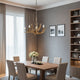 Lochranza 3-Light Rustic Antler Ceiling Light