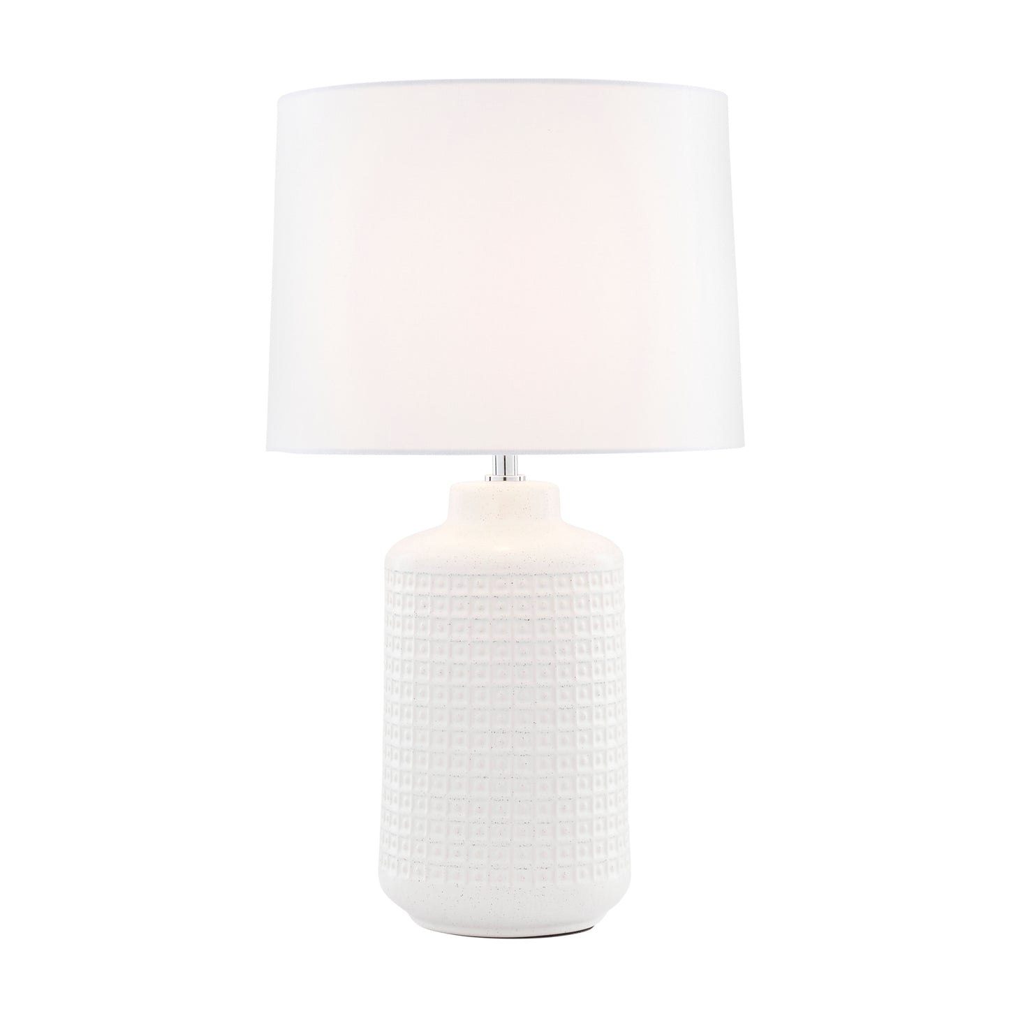 Ebbie White Ceramic Table Lamp