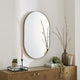 Stoob Champagne Oval Mirror