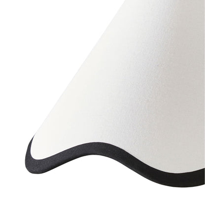 Ripple Shade Off White And Black 32Cm