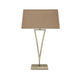 Lizzie Antique Brass & Champagne Touch Table Lamp