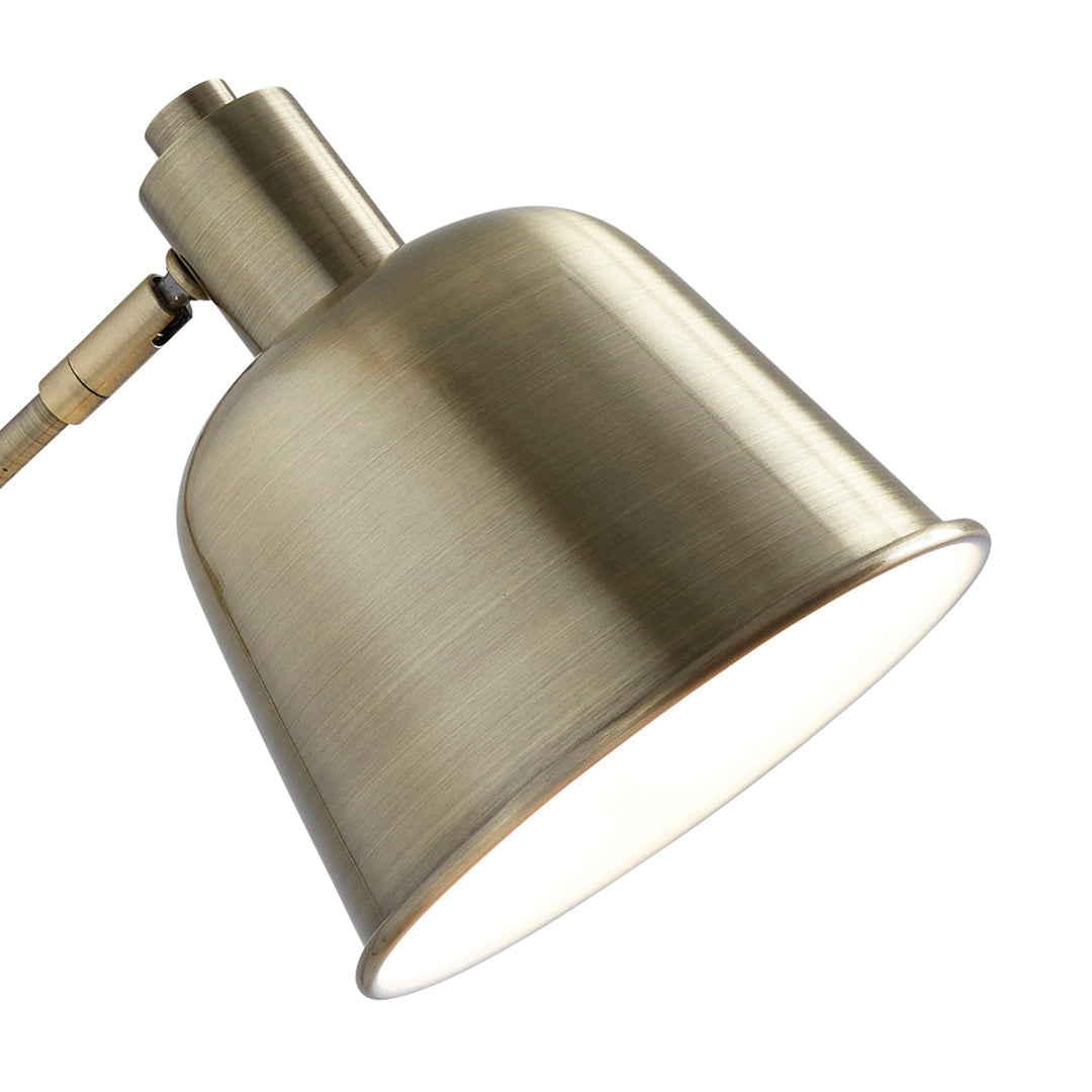 Erik Antique Brass Metal Table Lamp