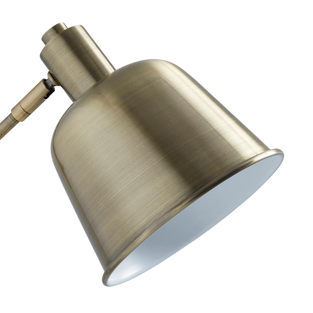 Erik Antique Brass Metal Table Lamp