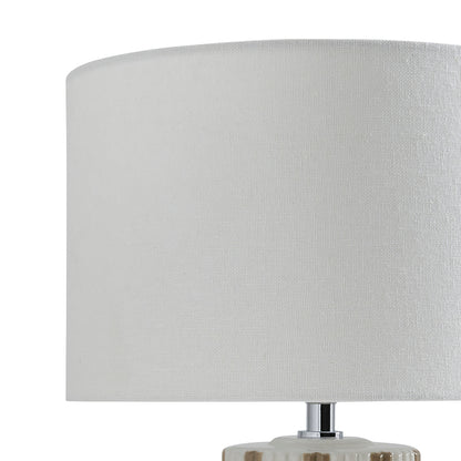 Lewis Taupe & Off White Ceramic Table Lamp