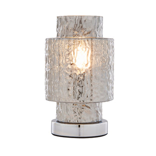 Evelle Chrome Touch Table Lamp