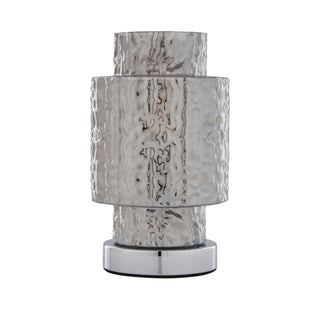 Evelle Chrome Touch Table Lamp