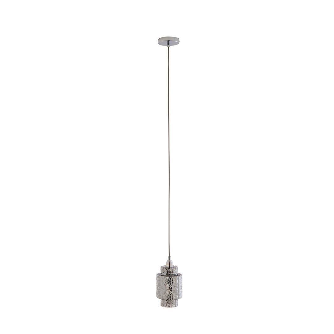 Evelle Chrome Single Pendant