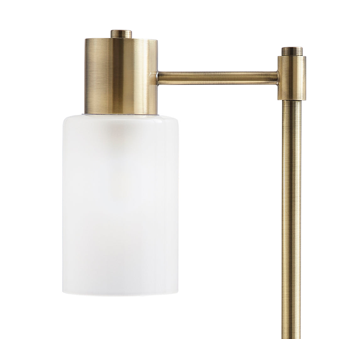 Maya Antique Brass Table Lamp