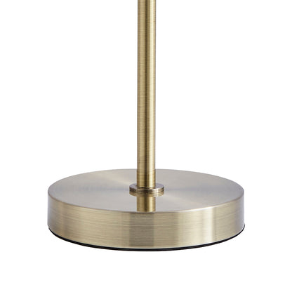 Maya Antique Brass Table Lamp