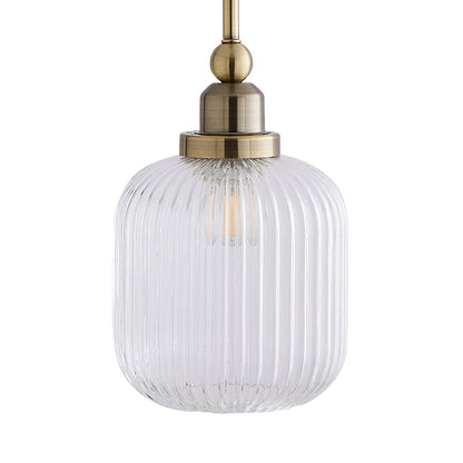 Riva Antique Brass Single Pendant