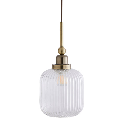 Riva 3-Light Antique Brass Pendant Bar