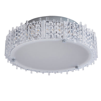 Ana Chrome LED Flush Ceiling Light