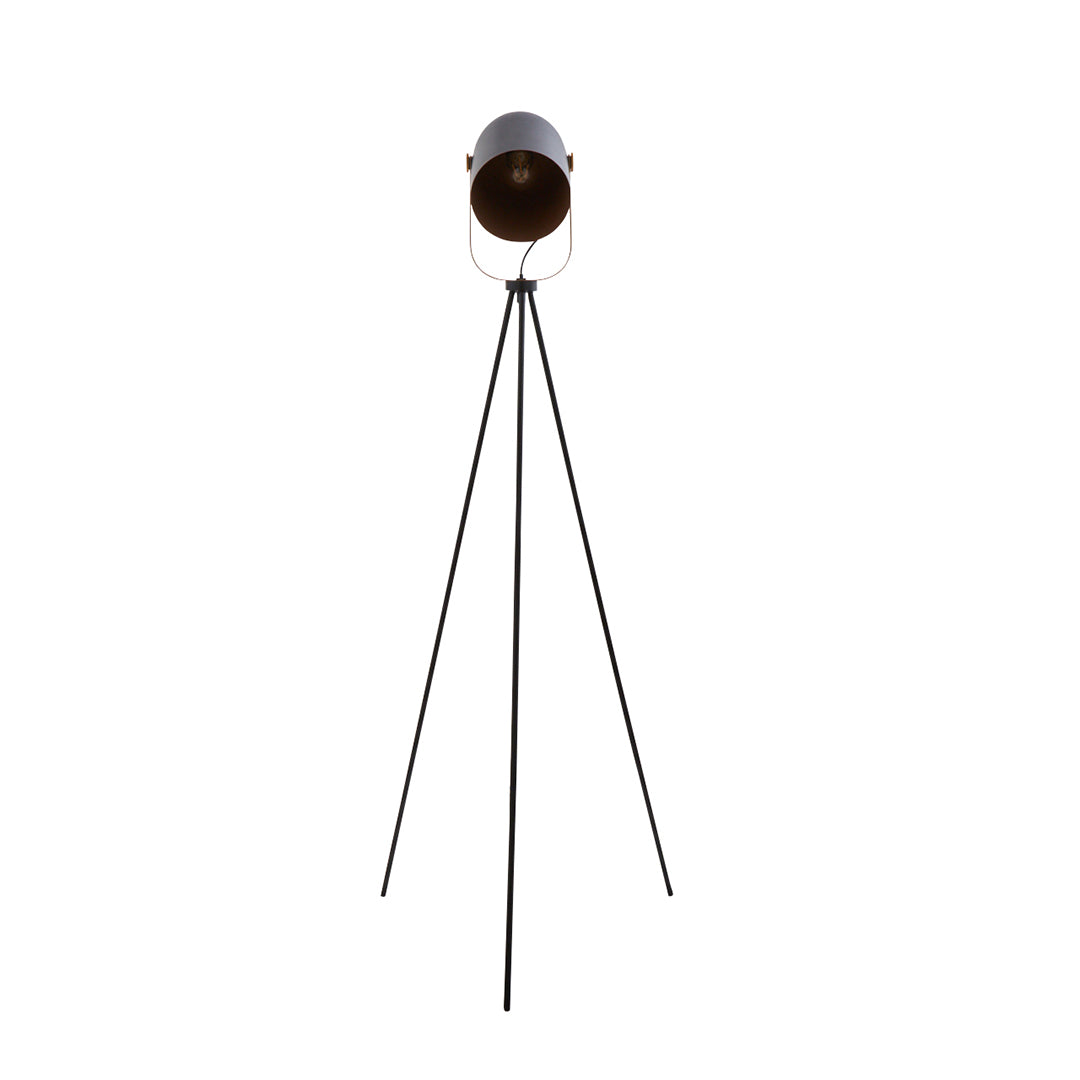 Noelle Strap Black Floor Lamp