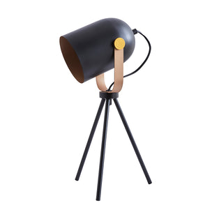 Noelle Strap Black Table Lamp