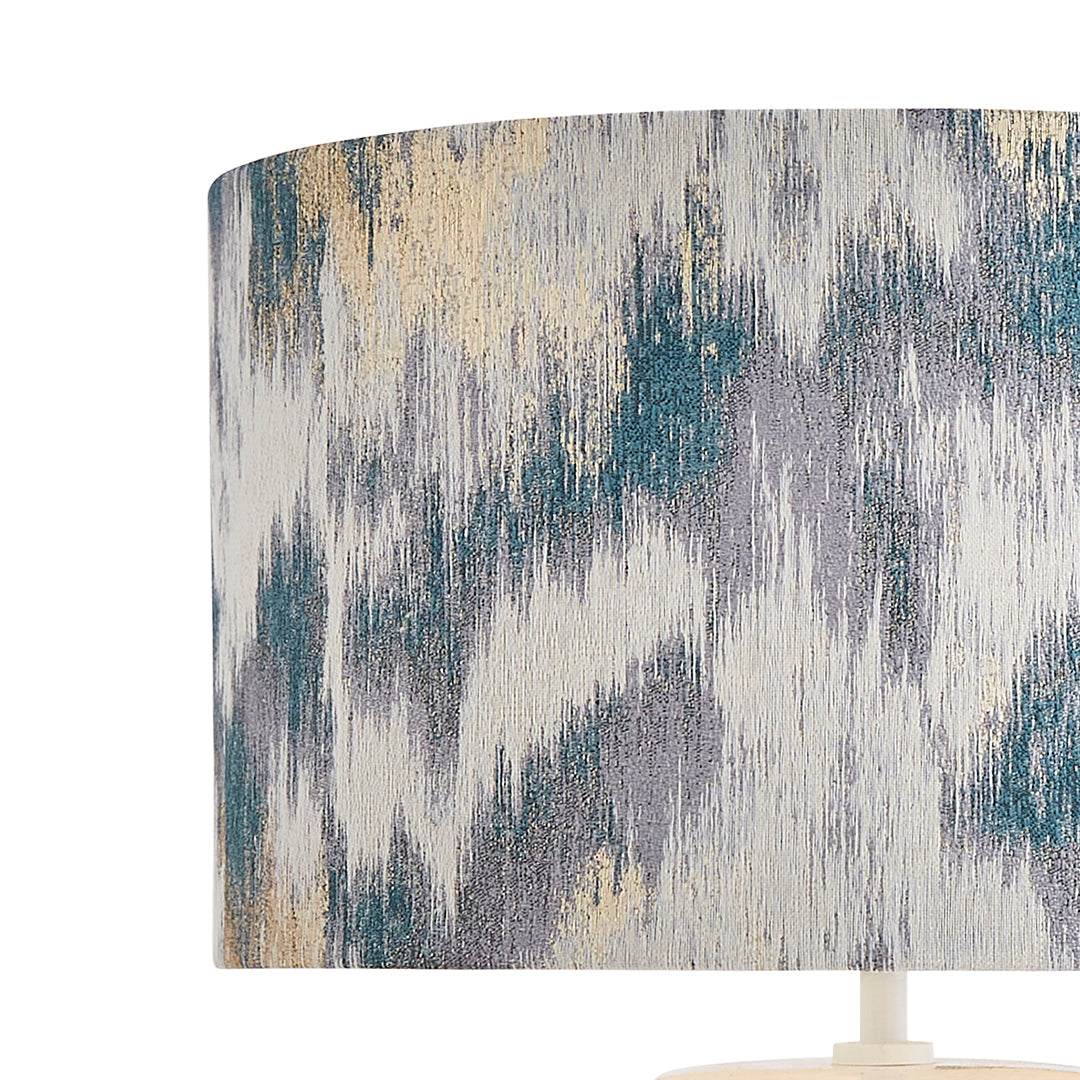 Imara White Shaded Table Lamp