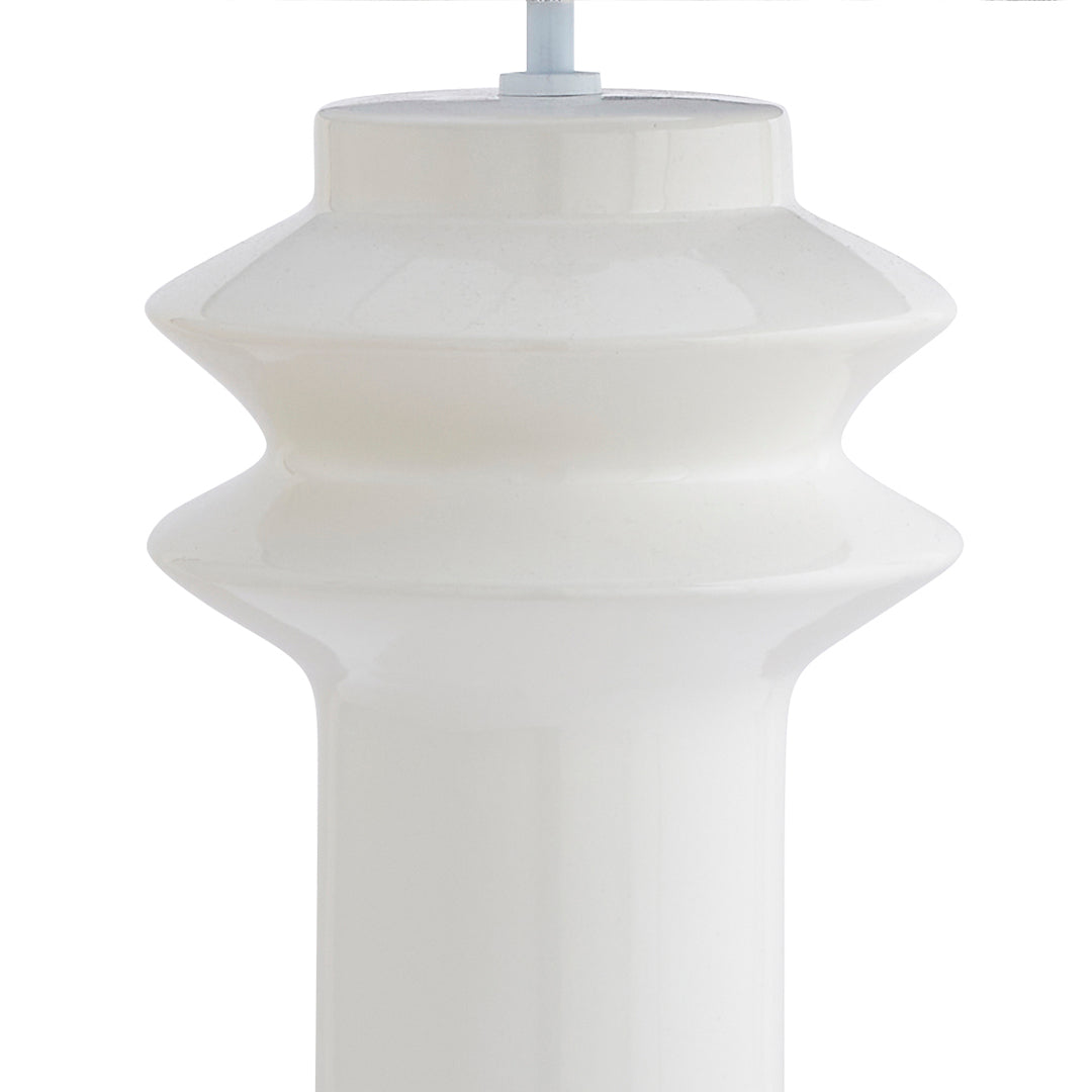 Imara White Shaded Table Lamp