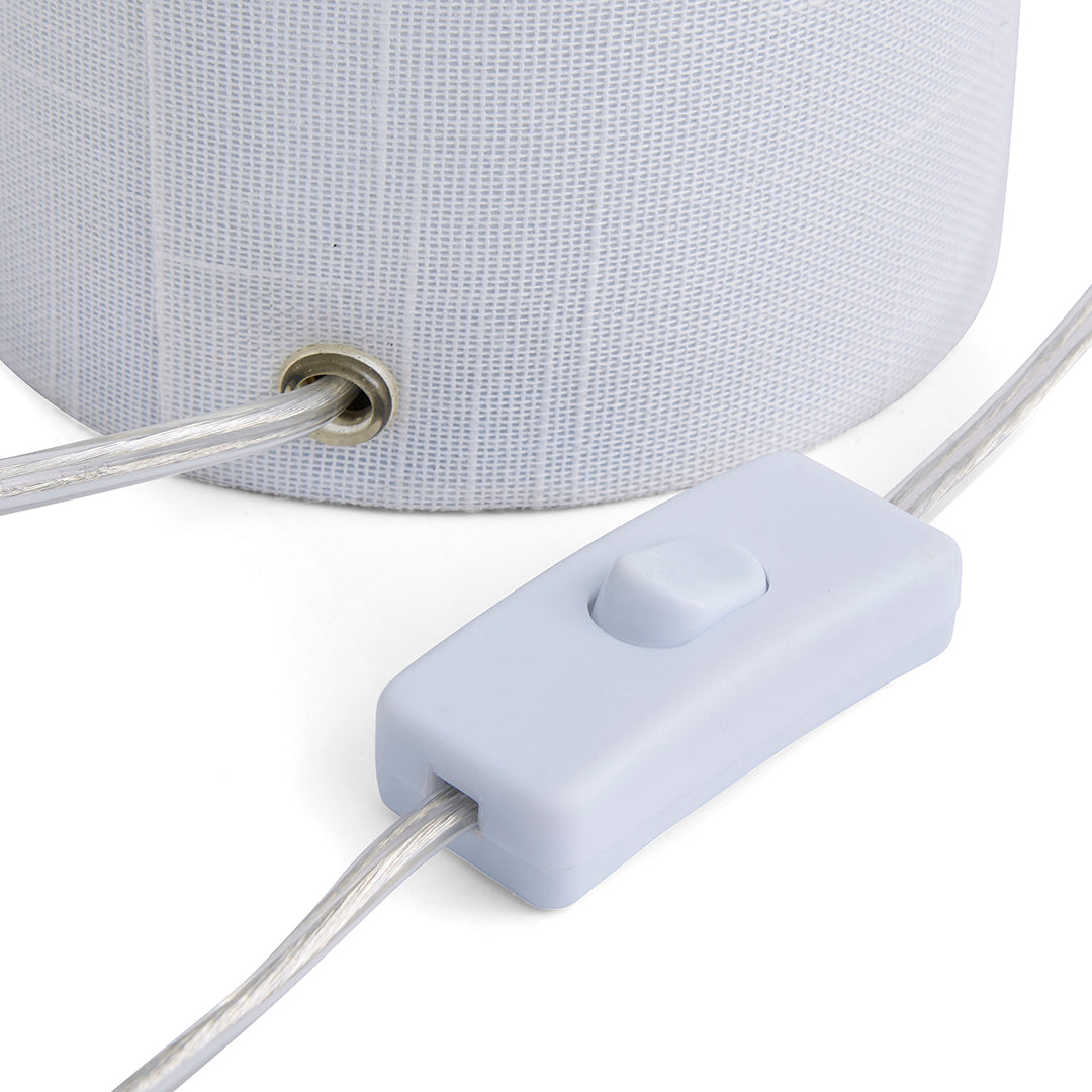 Leora White Table Lamp