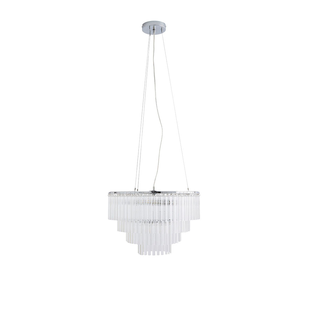 Seraphina Tiered Glass Chandelier