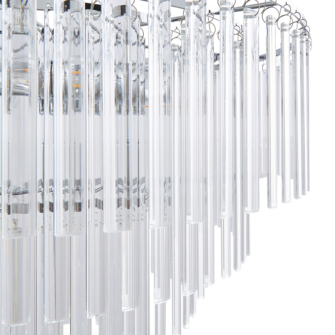 Seraphina Tiered Glass Chandelier
