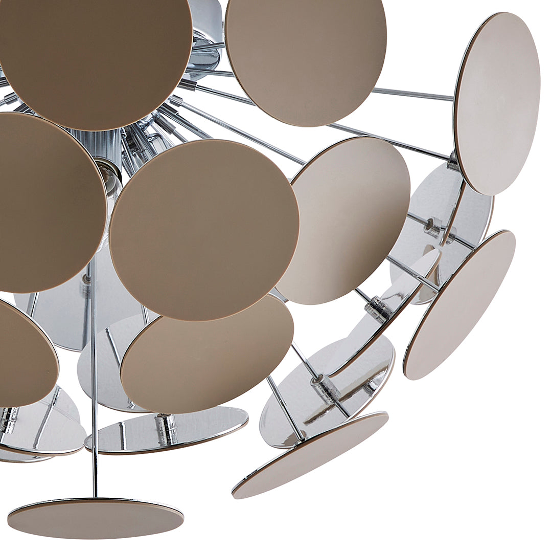 Skye 55cm Sputnik  Semi-Flush Ceiling Light