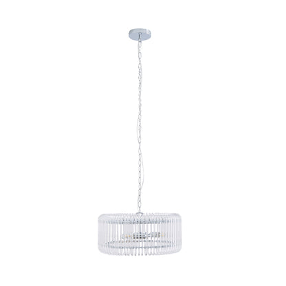 May 3-Light Chrome Ceiling Pendant
