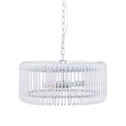 May 3-Light Chrome Ceiling Pendant