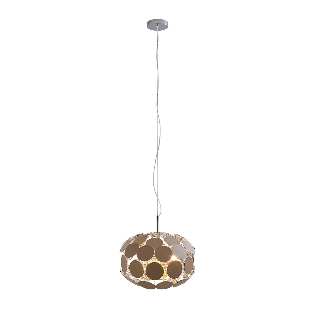 Jolie Oval Putty Pendant