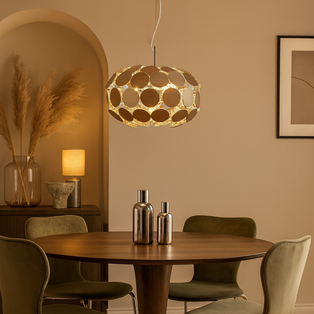 Jolie Oval Putty Pendant