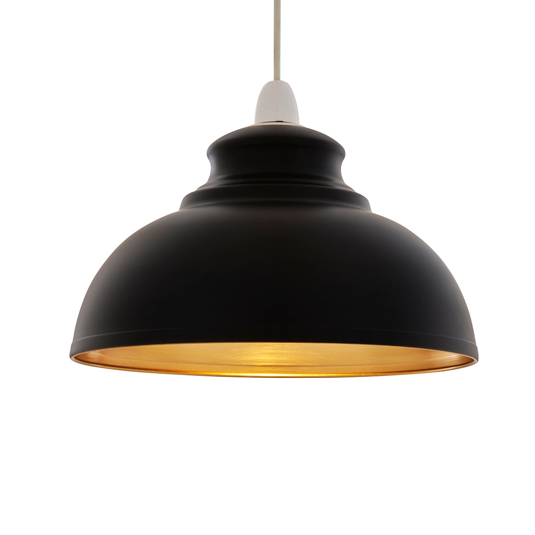 Maris Matte Black Easy-Fit Pendant