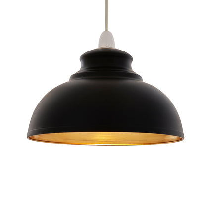 Maris Matte Black Easy-Fit Pendant