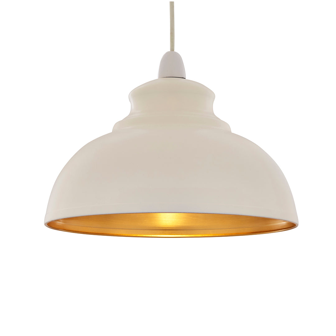 Maris Matte Ivory Easy-Fit Pendant