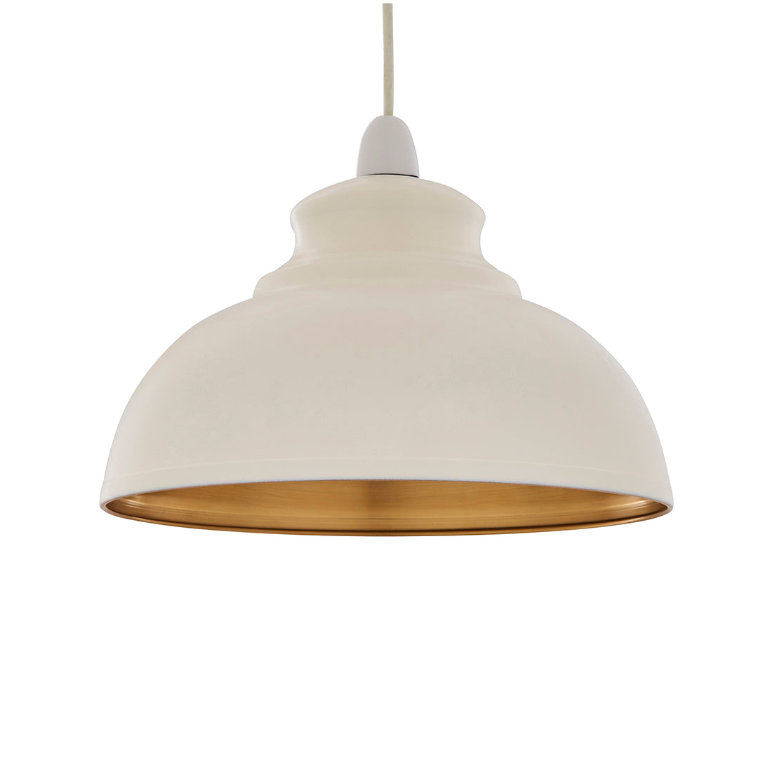 Maris Matte Ivory Easy-Fit Pendant