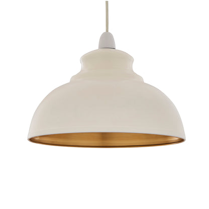 Maris Matte Ivory Easy-Fit Pendant