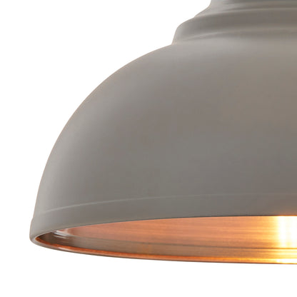 Maris Matte Grey Easy-Fit Pendant