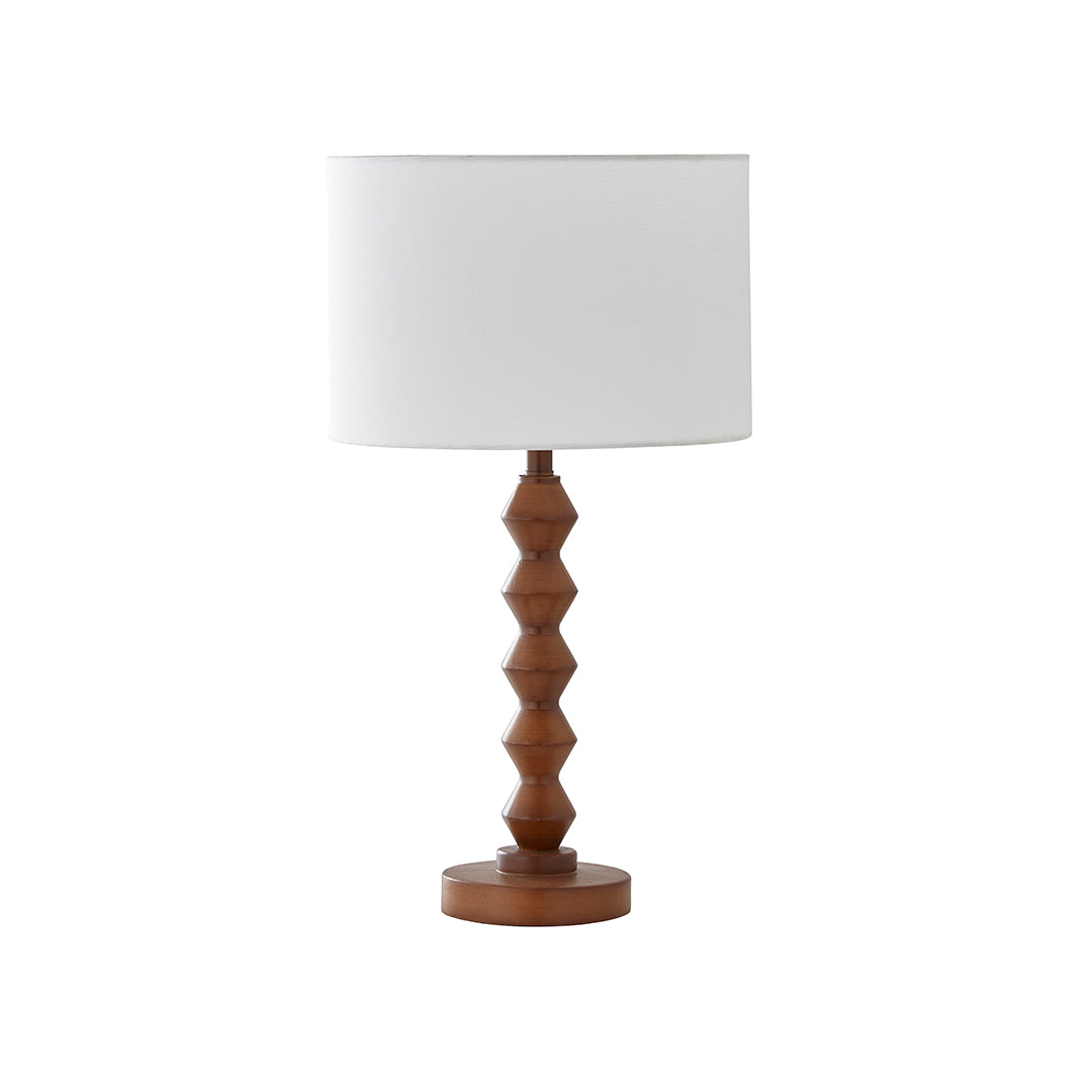 Trezza Walnut Table Lamp