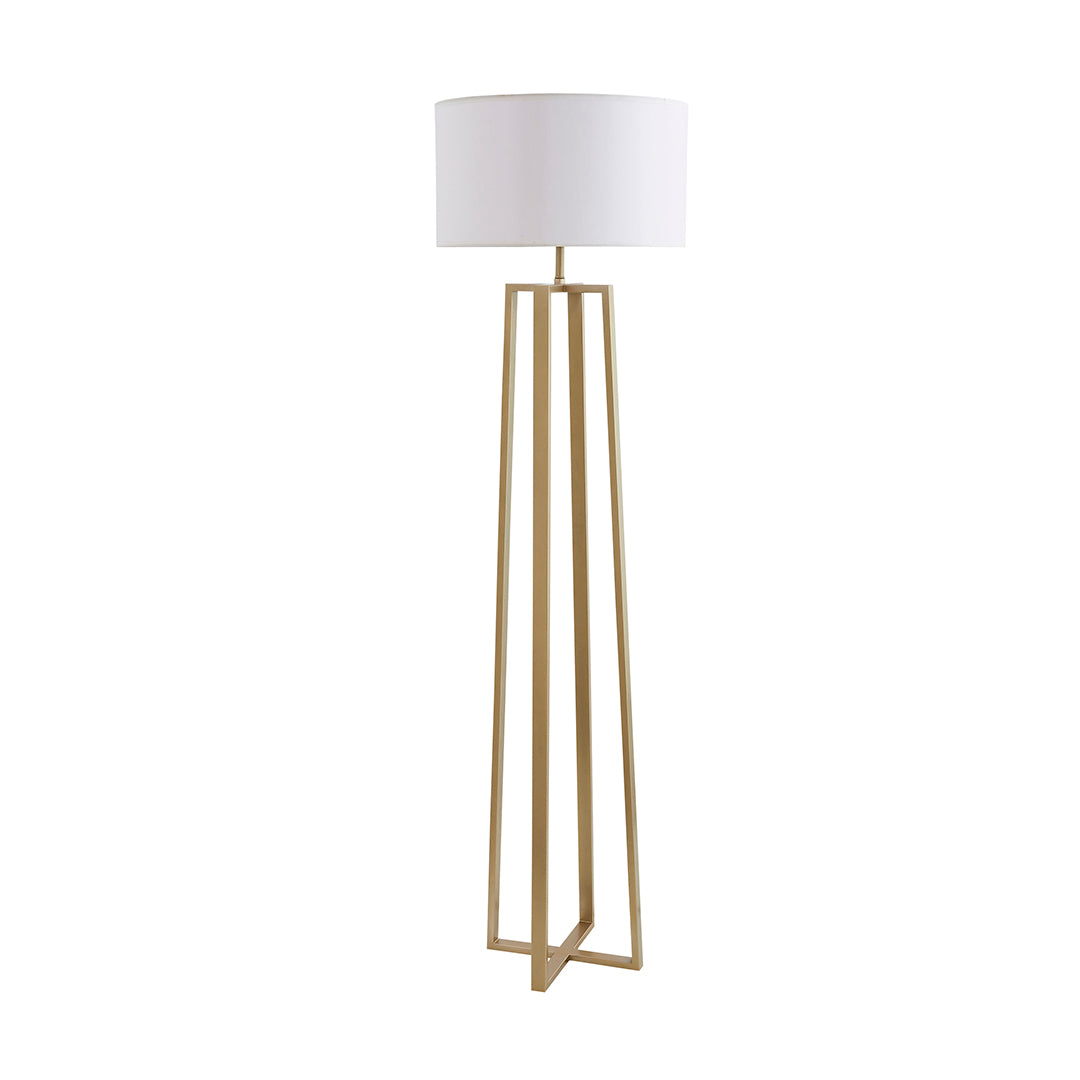Savine Champagne Gold Floor Lamp