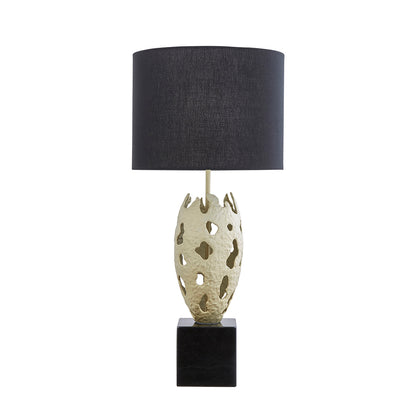 Riona Metallic Gold Table Lamp