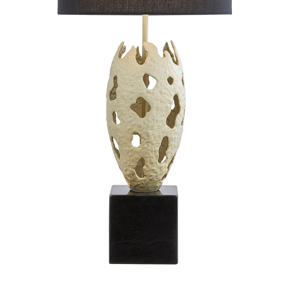 Riona Metallic Gold Table Lamp