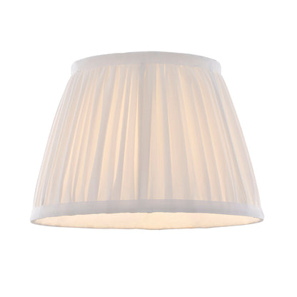 Junia Off White 25Cm Pleated Shade