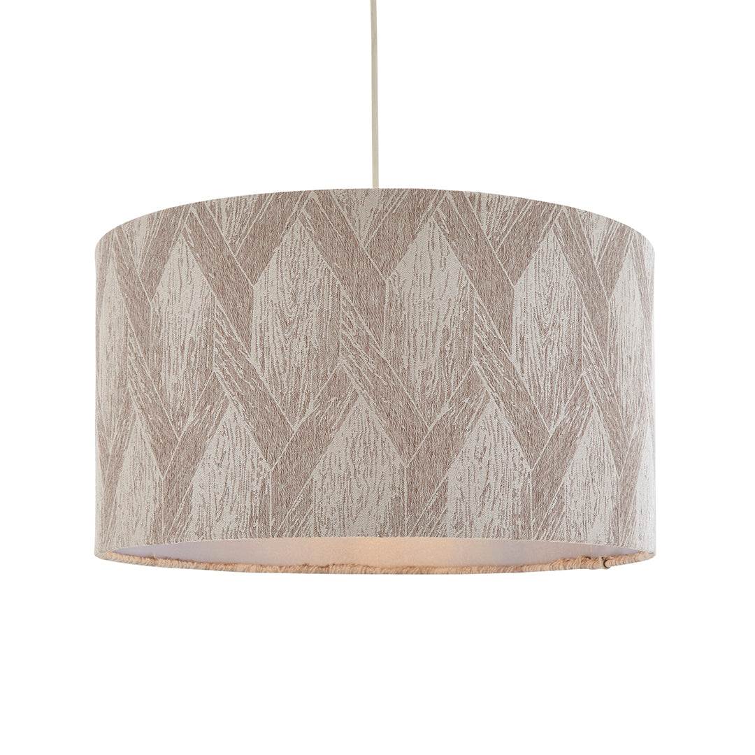 Parisa Silver Jacquard 40Cm Shade