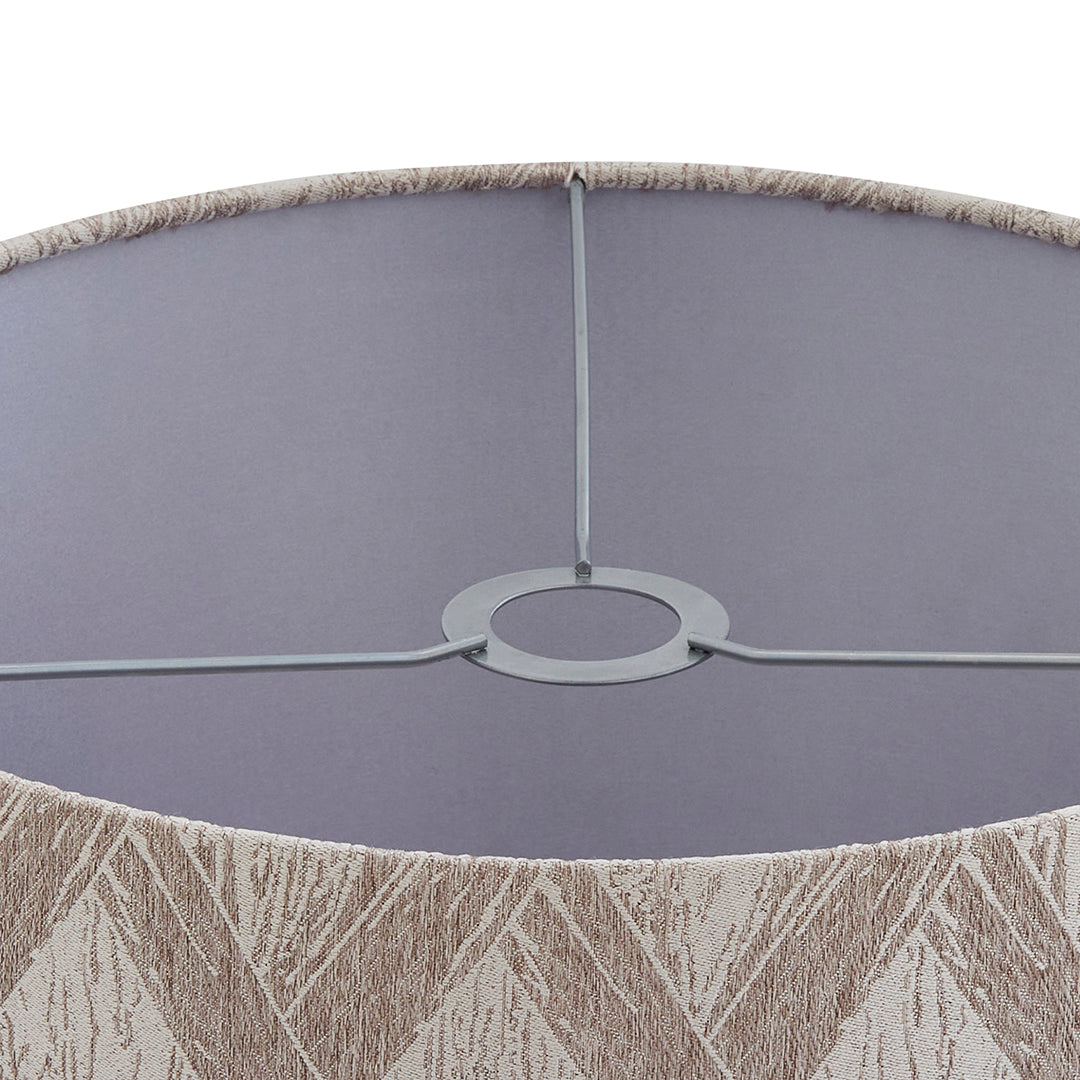 Parisa Silver Jacquard 40Cm Shade