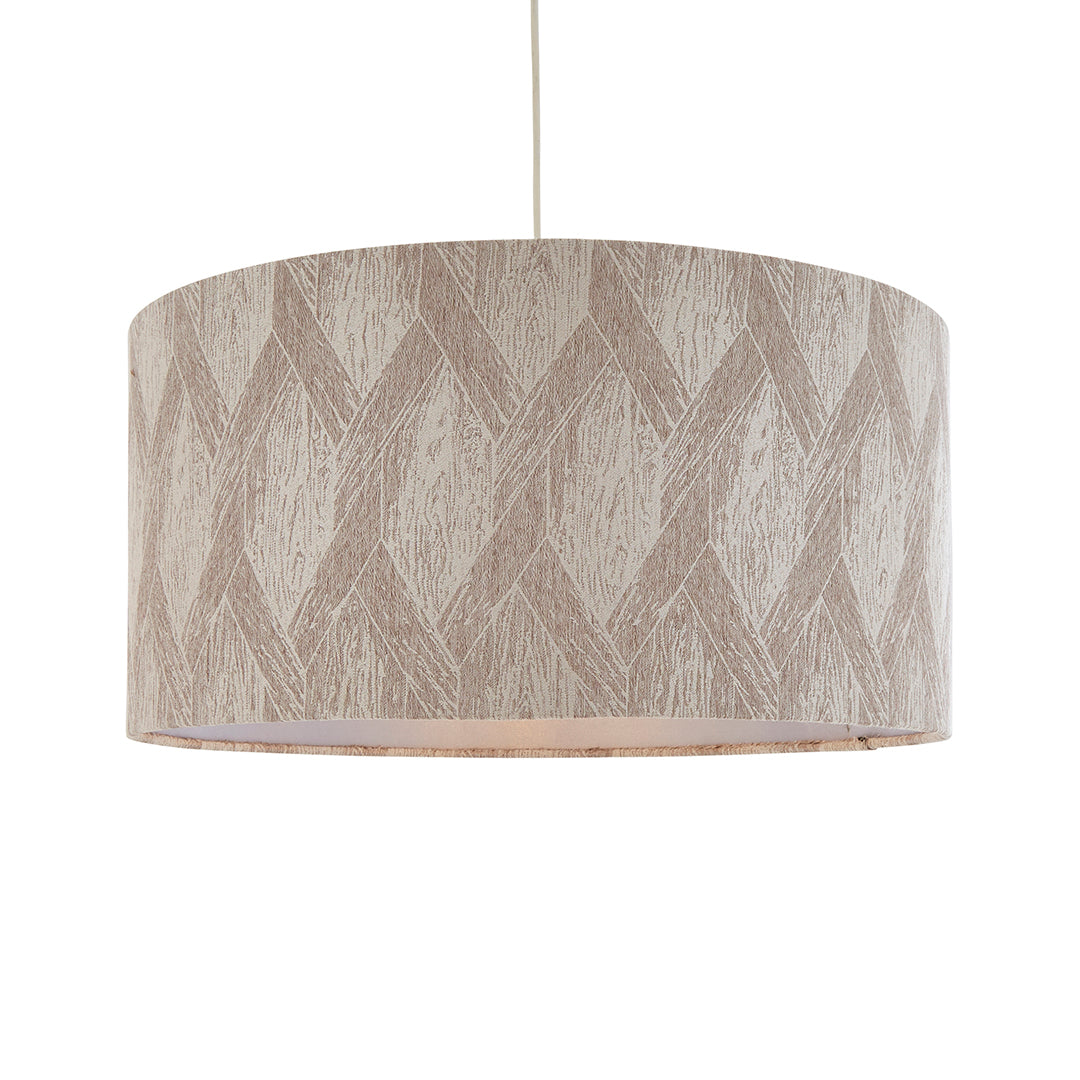 Parisa Silver Jacquard 50Cm Shade