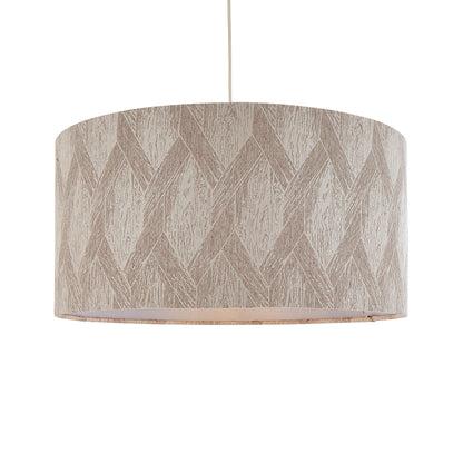 Parisa Silver Jacquard 50Cm Shade