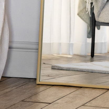 Yoko - Gold Metal Gentle Arch Mirror - 180cm x 105cm